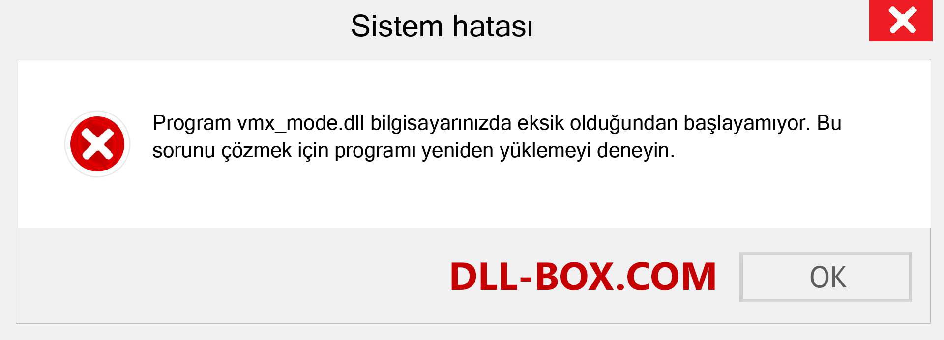 vmx_mode.dll dosyası eksik mi? Windows 7, 8, 10 için İndirin - Windows'ta vmx_mode dll Eksik Hatasını Düzeltin, fotoğraflar, resimler